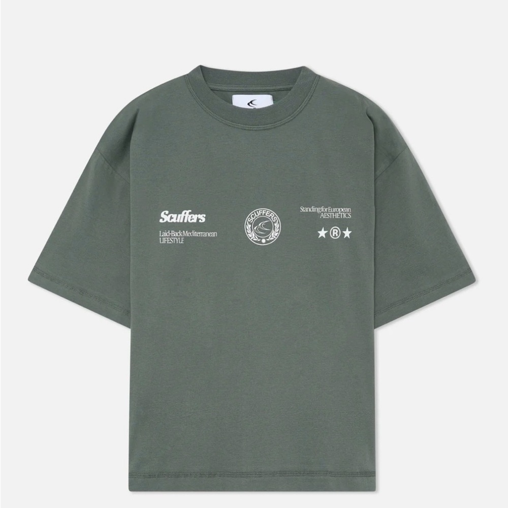 Scuffers Green Graphic T-Shirt
